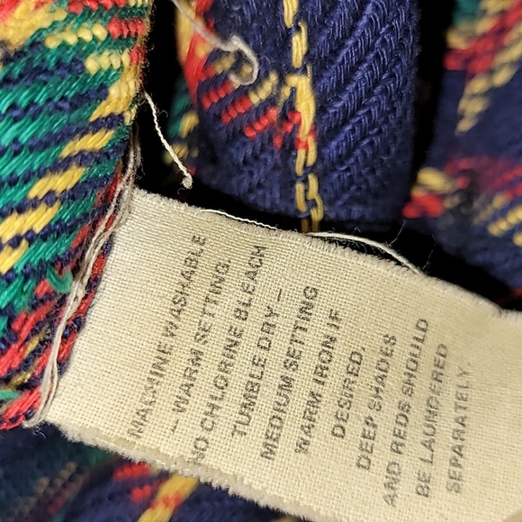 Made in USA. FROSTPROOF. 💯 Cotton. Flannel button-up. Bright colors. 16.5 - Picture 3 of 16